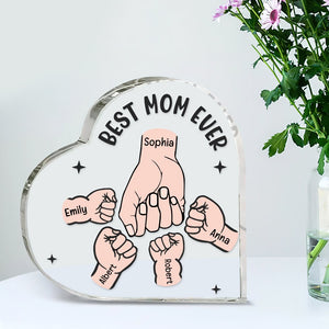 Best Mom Ever- Personalized Acrylic Plaque-03qhqn290323 - Decorative Plaques - GoDuckee