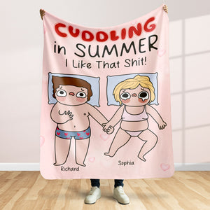 Personalized Gifts For Couple Blanket 03ohqn040624 - Blankets - GoDuckee