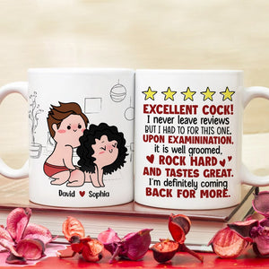 I'm Definitely Coming Back For More-Gift For Couple- Personalized Coffee Mug- Funny Couple Mug - Coffee Mug - GoDuckee
