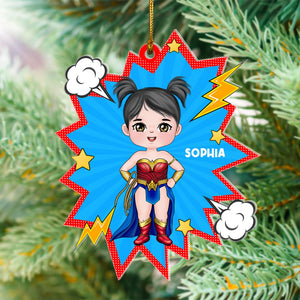 Gift For Kids, Personalized Acrylic Ornament, Christmas Gifts For Kid, 051ACQN061023PA - Ornament - GoDuckee