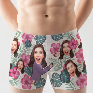 Custom Photo, Husband Boxer, Gift For Husband, 04ACPO210623 - Boxer Briefs - GoDuckee