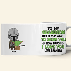 Gift For Grandchild Personalized Grandpa Coffee Mug 05HTTN280723HH - Coffee Mug - GoDuckee