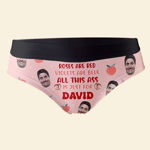 Personalized Gifts For Her Women Briefs All This Ass Is Just For You - Boxer Briefs - GoDuckee