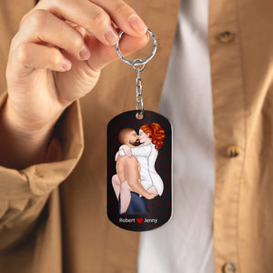 Couple, Drive Safe Babe, You're My Favourite Thing To Do, Personalized Keychain, Couple Gifts - Keychains - GoDuckee