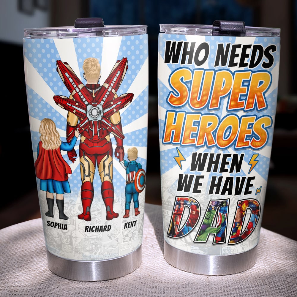 Personalized Gifts For here Tumbler 061htqn140324pa Father's Day - Tumbler Cups - GoDuckee