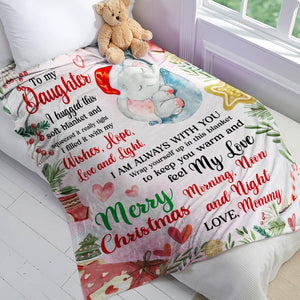 Mother, I Am Always With You, Personalized Blanket, Christmas Gifts For Kid - Blanket - GoDuckee