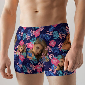 Custom Photo, Husband Boxer, Gift For Husband, 03ACPO210623 - Boxer Briefs - GoDuckee