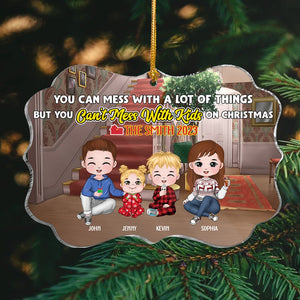 Kids, Kids on Christmas, Personalized Ornament, Christmas Gifts For Kids, 02HTPO031023HH - Ornament - GoDuckee