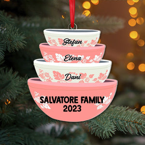 The Family, Personalized Ornaments, Adorable Holiday Gifts, Christmas Gifts For Family, 03NAPO141123 - Ornament - GoDuckee