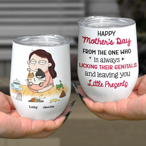 From The One Who Is Always Licking Their Genitals, Personalized Mug, Gift For Cat Lovers - Coffee Mug - GoDuckee