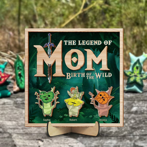 Personalized Gifts For Mom Wood Sign Birth Of The Wild 05naqn220224 - Wood Signs - GoDuckee