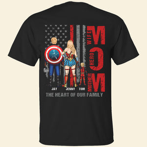 Personalized Gifts For Mom Shirt 04HTMH280324PA Mother's Day - 2D Shirts - GoDuckee