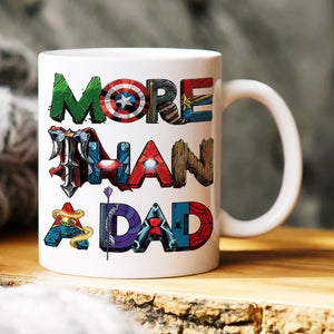 Super Dad Personalized Mug Father's Day Gift DR-WHM-05QHHN110523TM - Coffee Mug - GoDuckee