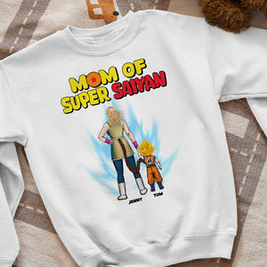 Personalized Gifts For Mom Shirt Mom Of Super Saiyan 01qhtn010324hh Mother's Day Gifts - 2D Shirts - GoDuckee