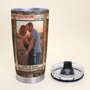 I Say I Love You, Personalized Tumbler, Best Gifts For Couple - Tumbler Cup - GoDuckee