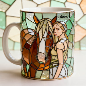 Custom Photo Gifts For Horse Lovers Coffee Mug 01hytn260126 - Coffee Mug - GoDuckee