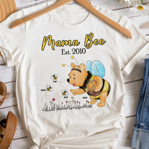 Personalized Gifts For Mom Shirt Mama Bee 061httn020424 - 2D Shirts - GoDuckee