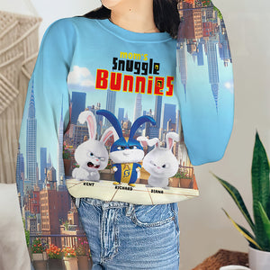 Personalized Gifts For Mom 3D Shirt, Snuggle Bunny 08tgqn210225 - AOP Products - GoDuckee