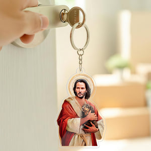 Gifts For Dog Lover 03NADT030124 Personalized Keychain, Pet Lovers - Keychains - GoDuckee