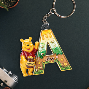 Cute Cartoon Bear Keychain - Personalized Gifts For Fans 01napu190625 - Keychains - GoDuckee