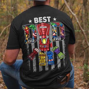 Dad Best Dad Ever 05htqn270523ha Personalized Shirt - Shirts - GoDuckee