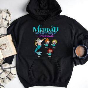 Merdad, Gift For Dad, Personalized Shirt, Mermaid Kids Shirt, Father's Day Gift 04NTHN230223 - Shirts - GoDuckee