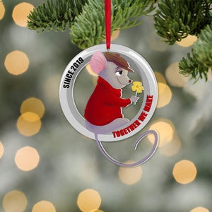 Together We Make A Great Team 03OHPO171023 Personalized Ornament, Christmas Gifts For Couple - Ornament - GoDuckee