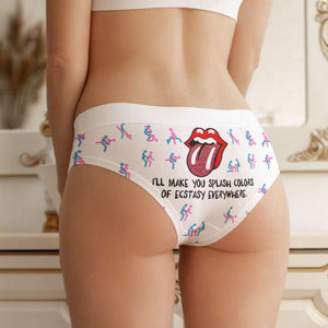 Gift For Couple Boxers I'll Make You Splash Colors Of Ecstasy Everywhere 06KAHN160124 - Boxers & Briefs - GoDuckee