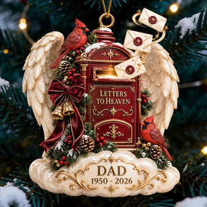 Heaven Christmas Ornament - Personalized Gifts For Christmas 04todt101026 - Ornament - GoDuckee