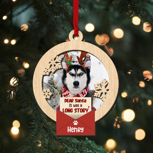 Personalized Ornaments, Perfect Christmas Gifts And Tree Decor For Dog Lovers - Ornament - GoDuckee