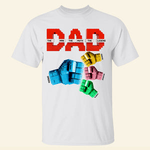 Powerful Punch Dad Shirt - Personalized Gifts For Dad 06OHQN270525 - Shirts - GoDuckee