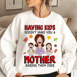 Personalized Gifts For Mom Shirt Mother Raising Them Does 03TOQN190325HG - Shirts - GoDuckee