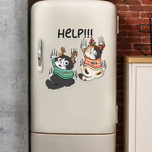 Cute Cat, Personalized Decal, Gifts For Cat Lovers, Unique Home Decor Gifts, EEA - Home Decor - GoDuckee