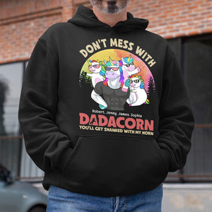 Don't Mess With Dadacorn 03dnpo080623 Personalized Shirt - Shirts - GoDuckee