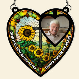 Custom Photo Gifts For Memorial Suncatcher Ornament 01NAPU120824 - Ornament - GoDuckee