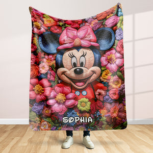 Personalized Gifts For Fans Blanket Cartoon Character 04xqqn100924 - Blanket - GoDuckee