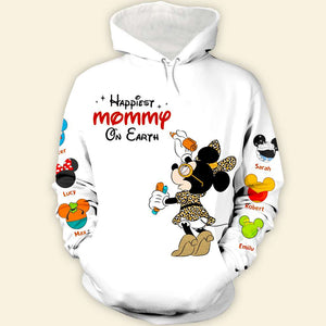 Personalized Gift For Grandma 3D Shirt, Adorable Bear Charms 01ACDT220325 - AOP Products - GoDuckee