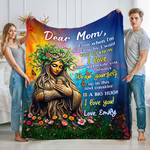 Personalized Gifts For Mom Blanket 05hupu170225 Feel My Love Within It - Blanket - GoDuckee
