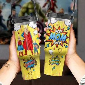Personalized Gifts For Mom Tumbler Cup Mother's Day Best Mom Ever Special Edition Tumbler 03ACQN310325PA - Tumbler Cup - GoDuckee