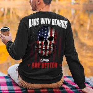 Dads With Beards Are Better, Personalized Shirt, Gift For Dad, Father's Day Gift - Shirts - GoDuckee