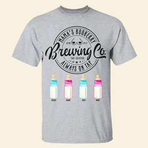 Personalized Gifts For Mom Shirt 01ohtn190325 Mama's Booberry - Always On Tap - Shirts - GoDuckee