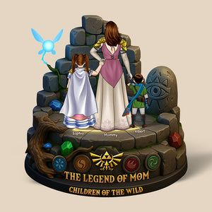 Legend Mom Acrylic Plaque Gifts For Mom 05NAQN220425HG - Shaped Plaques - GoDuckee