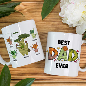 Best Dad Ever 06naqn020623 Personalized Coffee Mug - Coffee Mug - GoDuckee