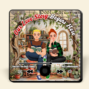 Personalized Gifts For Couple Fridge Magnet 03TGDT030125PA - Fridge Magnet - GoDuckee