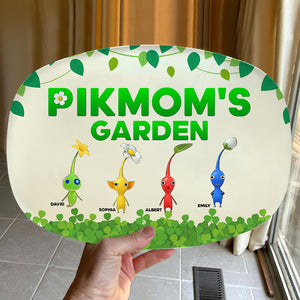Personalized Gifts For Mom Plate Mom's Garden 02ohqn040324 - Plates - GoDuckee