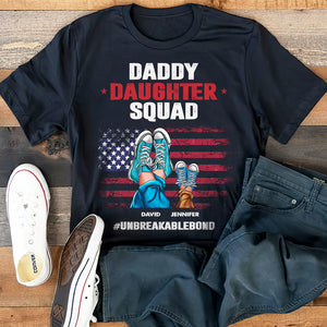 Personalized Dad Shirt Daddy Son/Daughter Squad, Gift For Dad - Shirts - GoDuckee