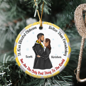 You're The Only Real Thing In The World 04OHPO270923TM Personalized Ornament, Christmas Gifts - Ornament - GoDuckee