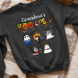 Grandma's Boo Crew, Gift For Grandma, Personalized Shirt, Villain Boo Squad Grandkids Shirt, Halloween Gift 02OHHN130723 - Shirts - GoDuckee