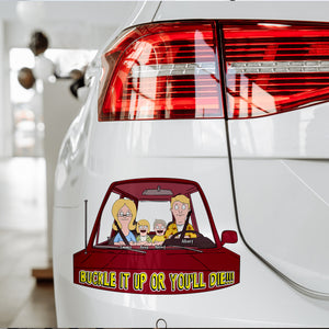 Personalized Gifts For Family Car Decal, Buckle It Up Reminder 01KALU140325HG - Decal Sticker - GoDuckee