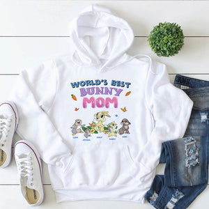 Personalized Gifts For Mom Shirt World's Best Bunny Mom 04HTPU050224 Easter's Day Gifts - 2D Shirts - GoDuckee
